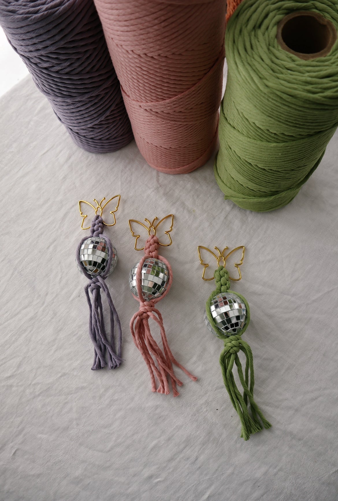 Butterfly Disco Charm