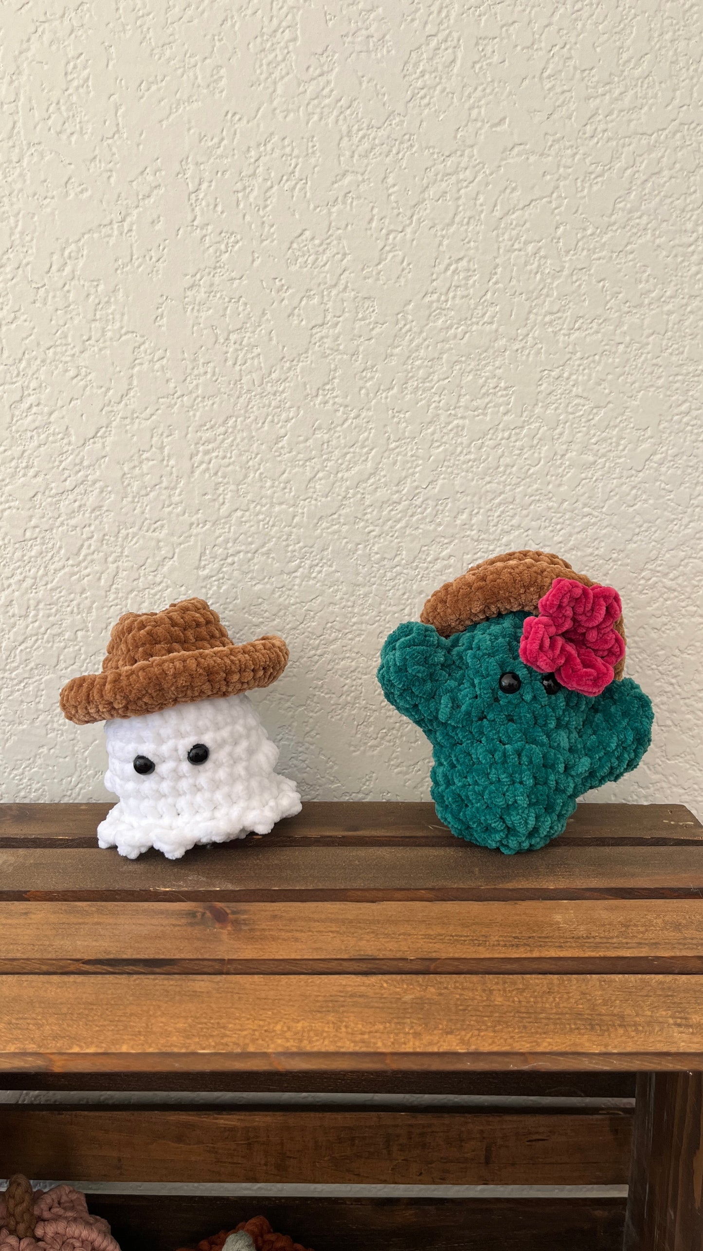 Cactus Stuffie | Handmade crochet pillow toy