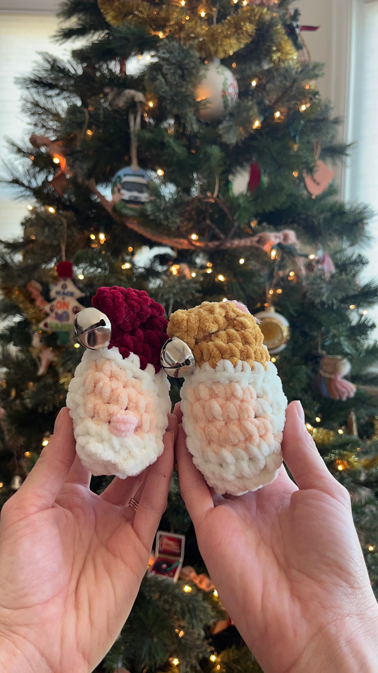 Santa Gnome Ornaments