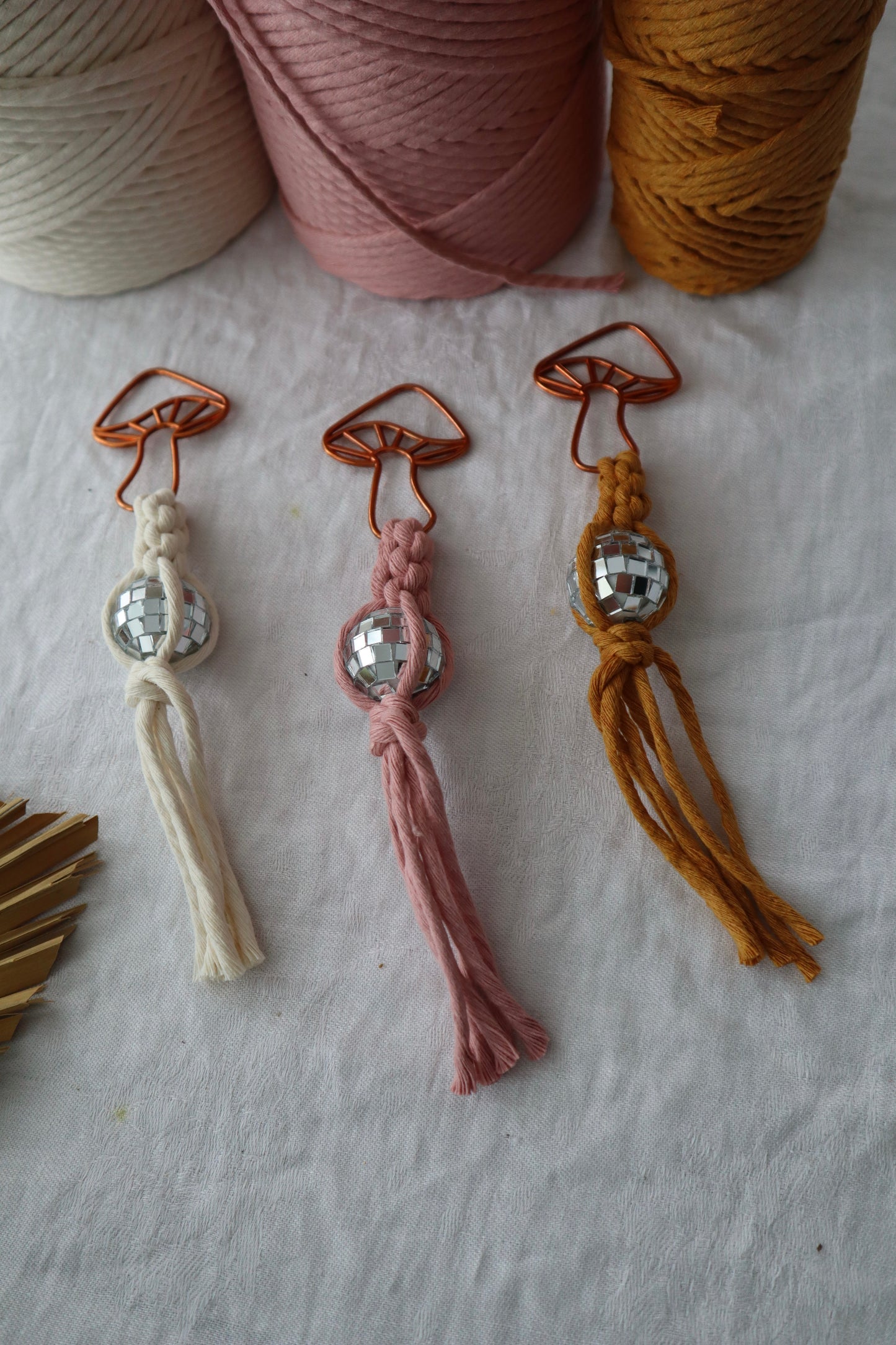 Mushroom disco charm
