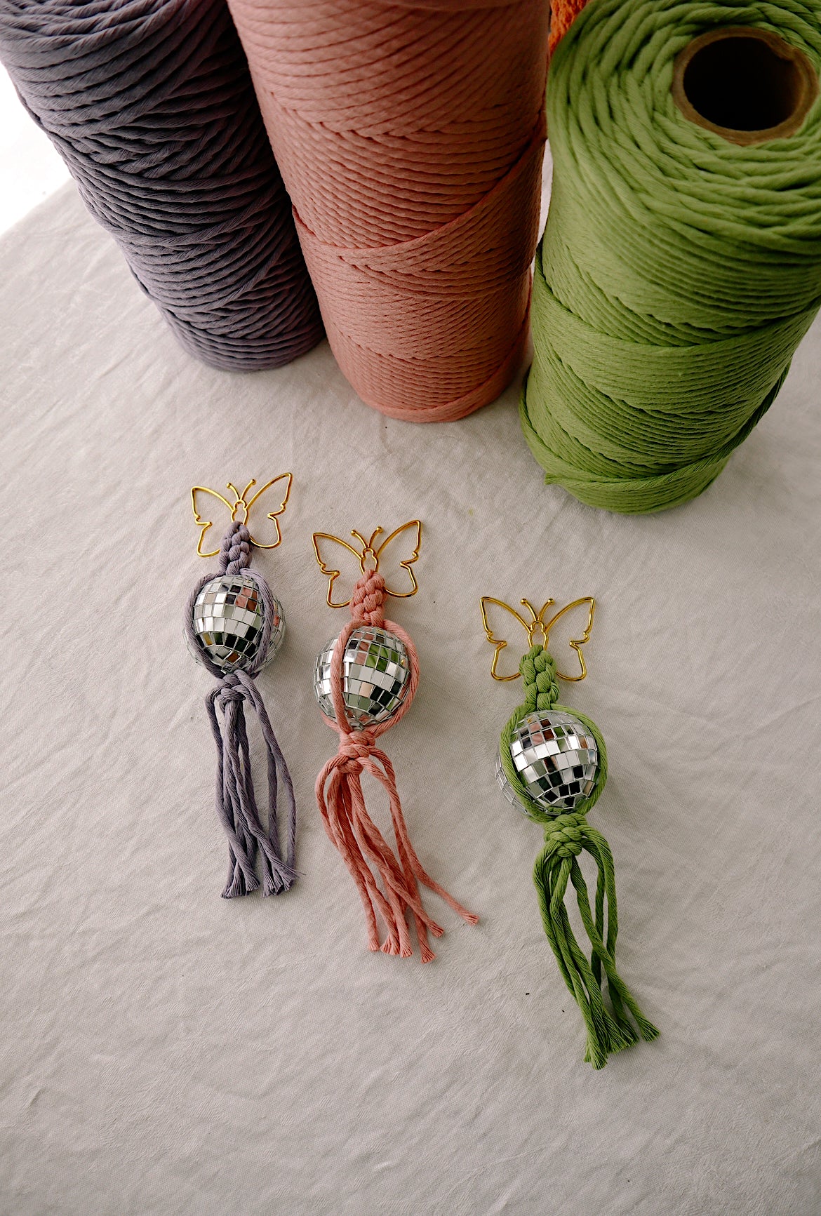 Butterfly Disco Charm