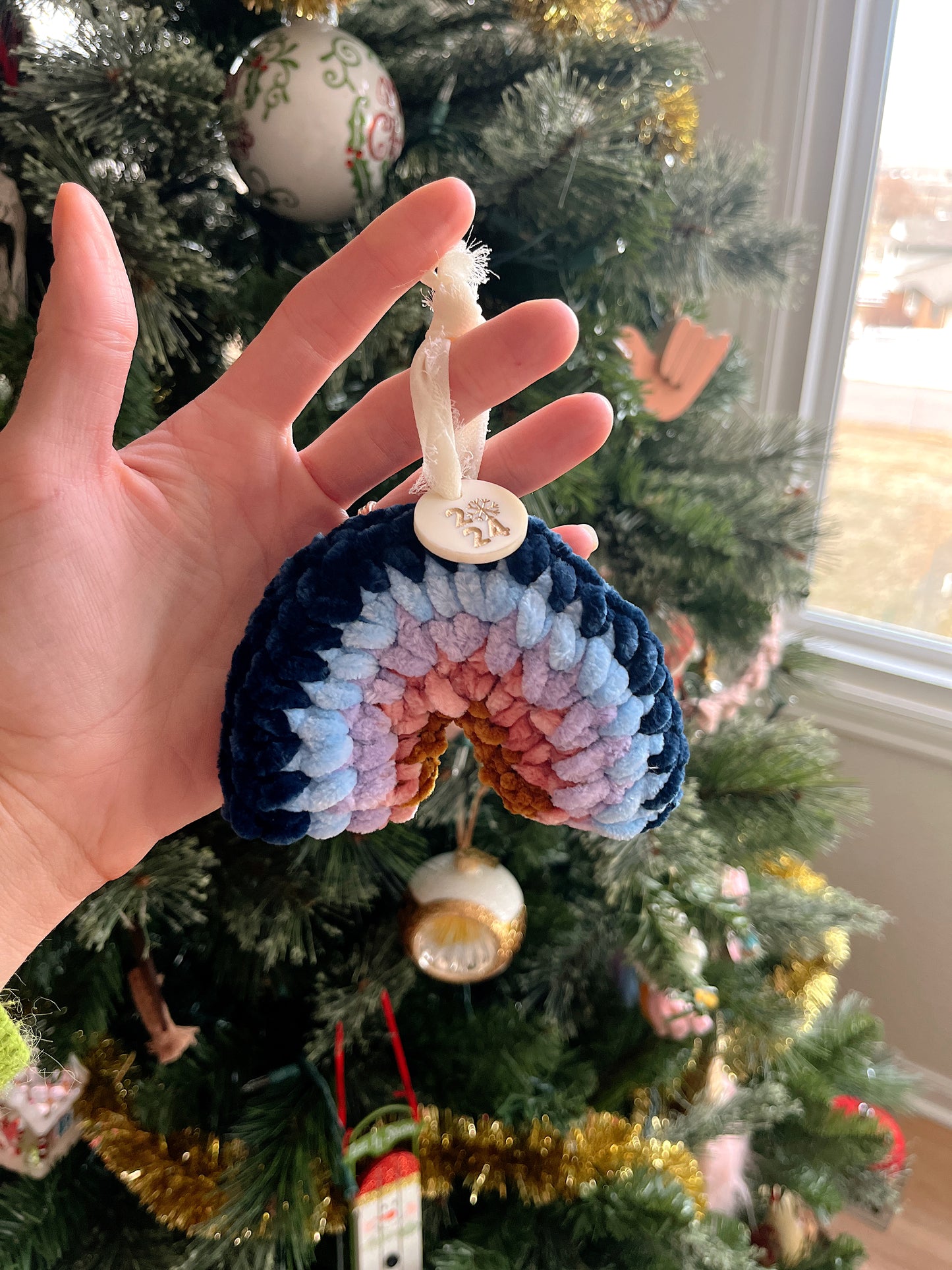 Rainbow ornament