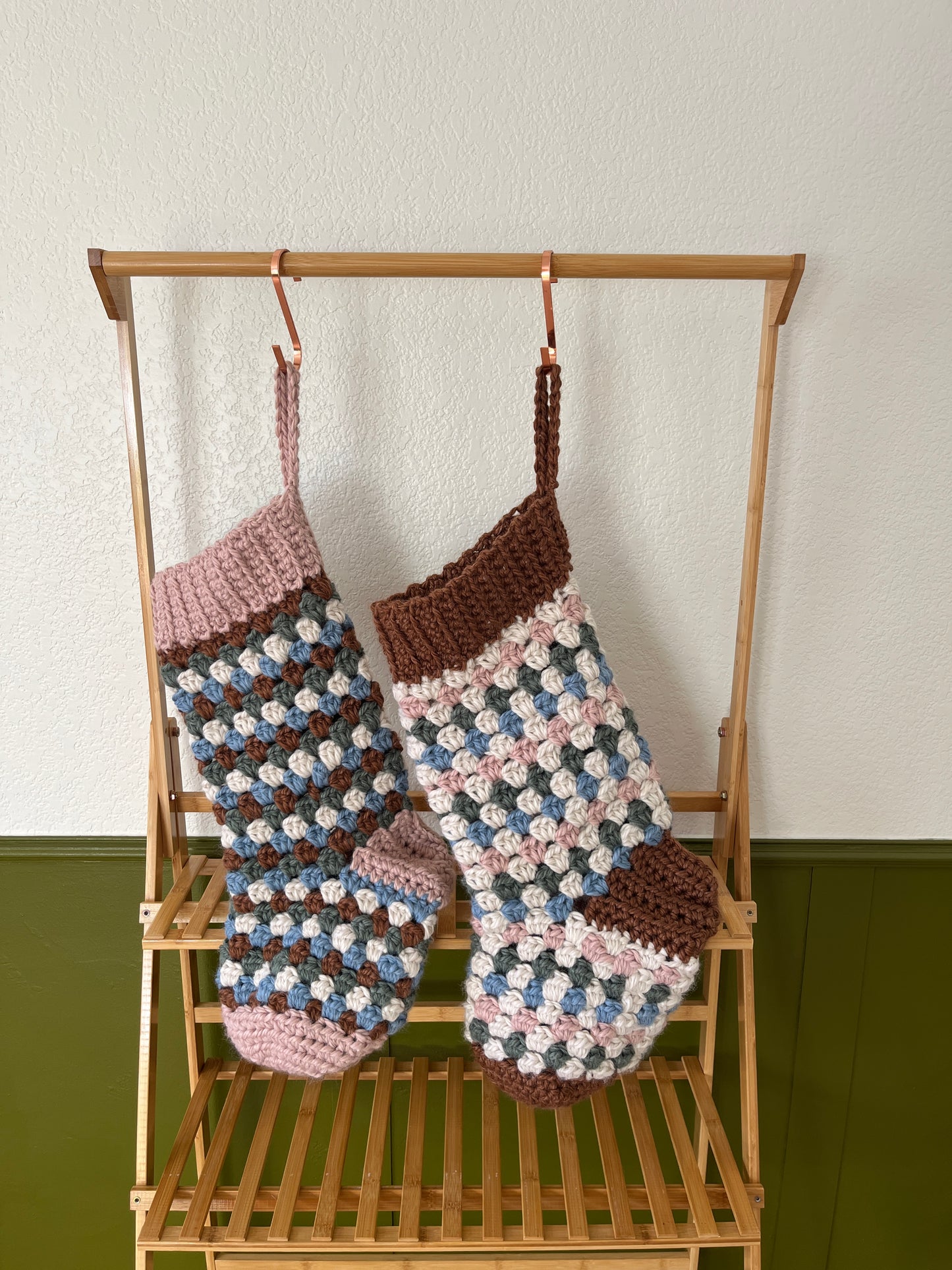 Crochet stockings