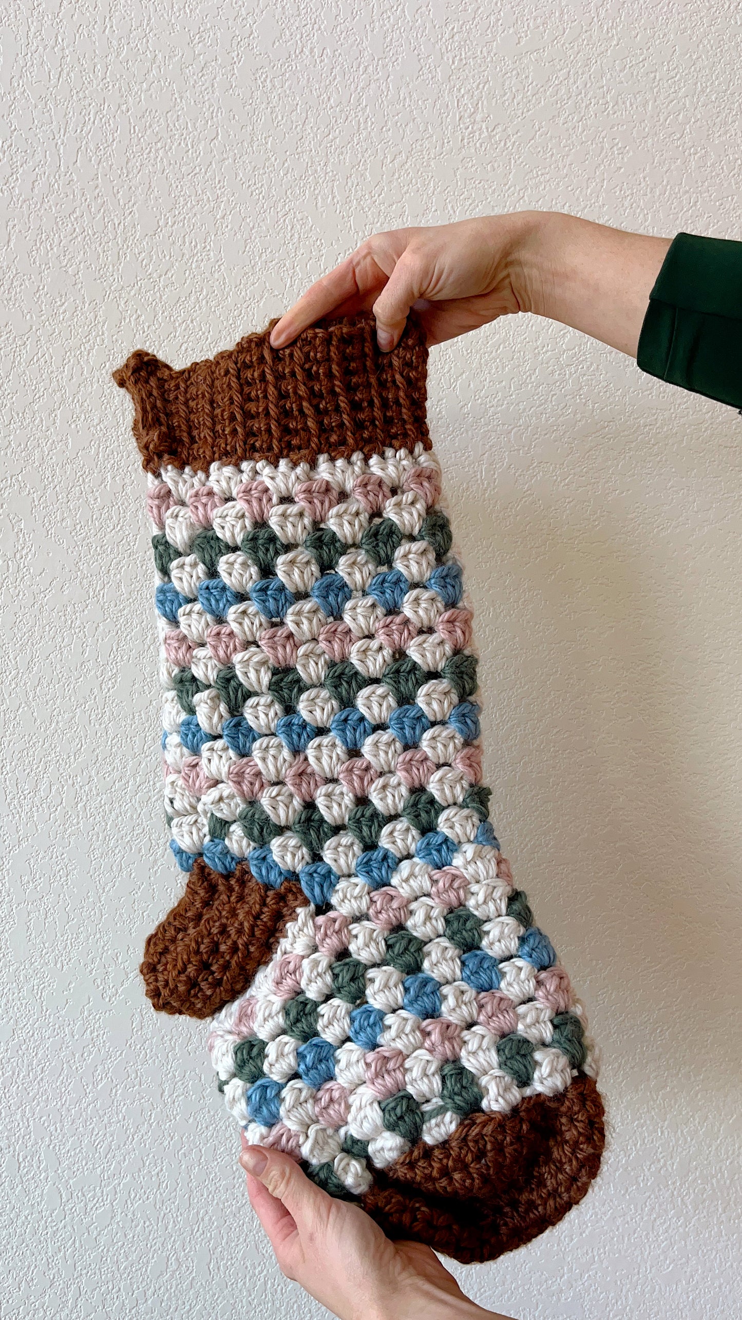 Crochet stockings