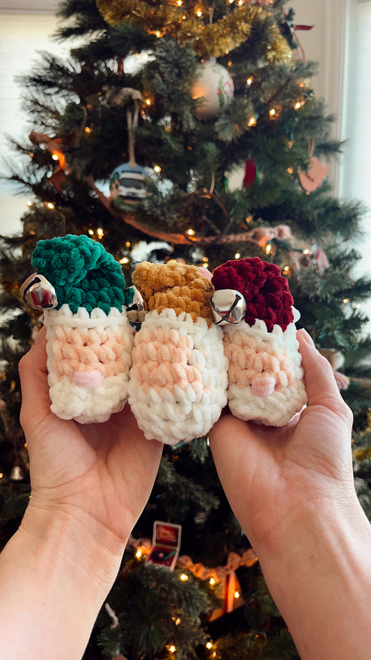 Santa Gnome Ornaments