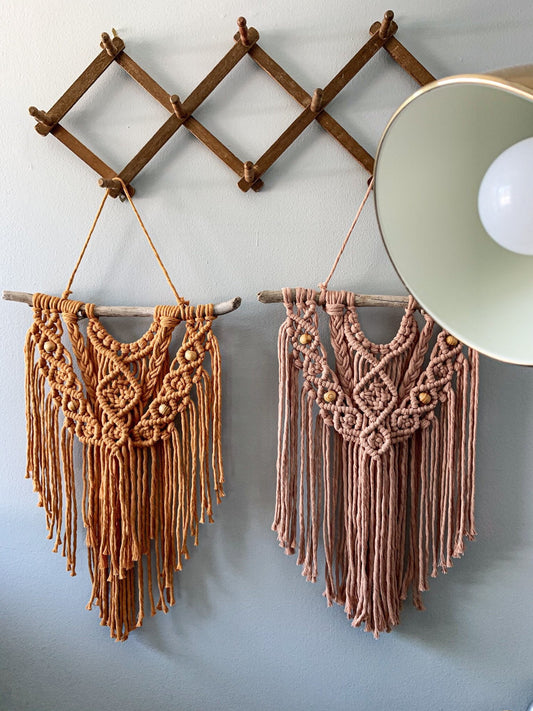 The Charlie - Small Macrame Wall Hangings